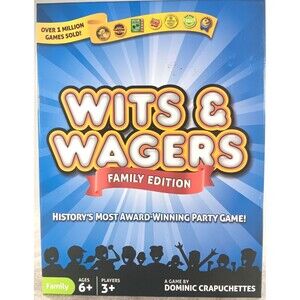 Wits and Wagers Family Edition Game Complete Excellent Shape North Star Games